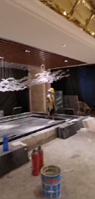 艺术吊件酒店售楼处宴会厅走廊过道琉璃吊饰