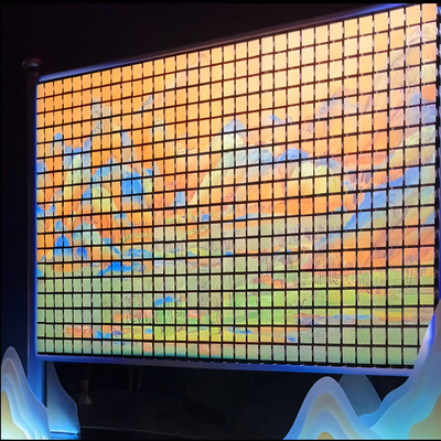 机械矩阵动态翻转屏